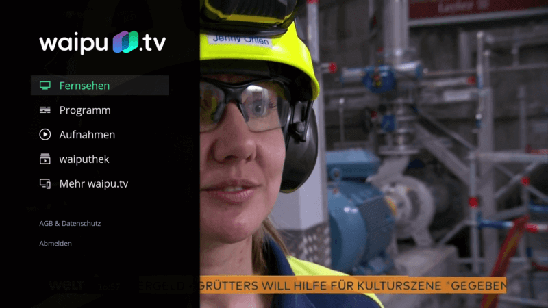 Amazon Fire TV Stick Sender: Waipu.tv