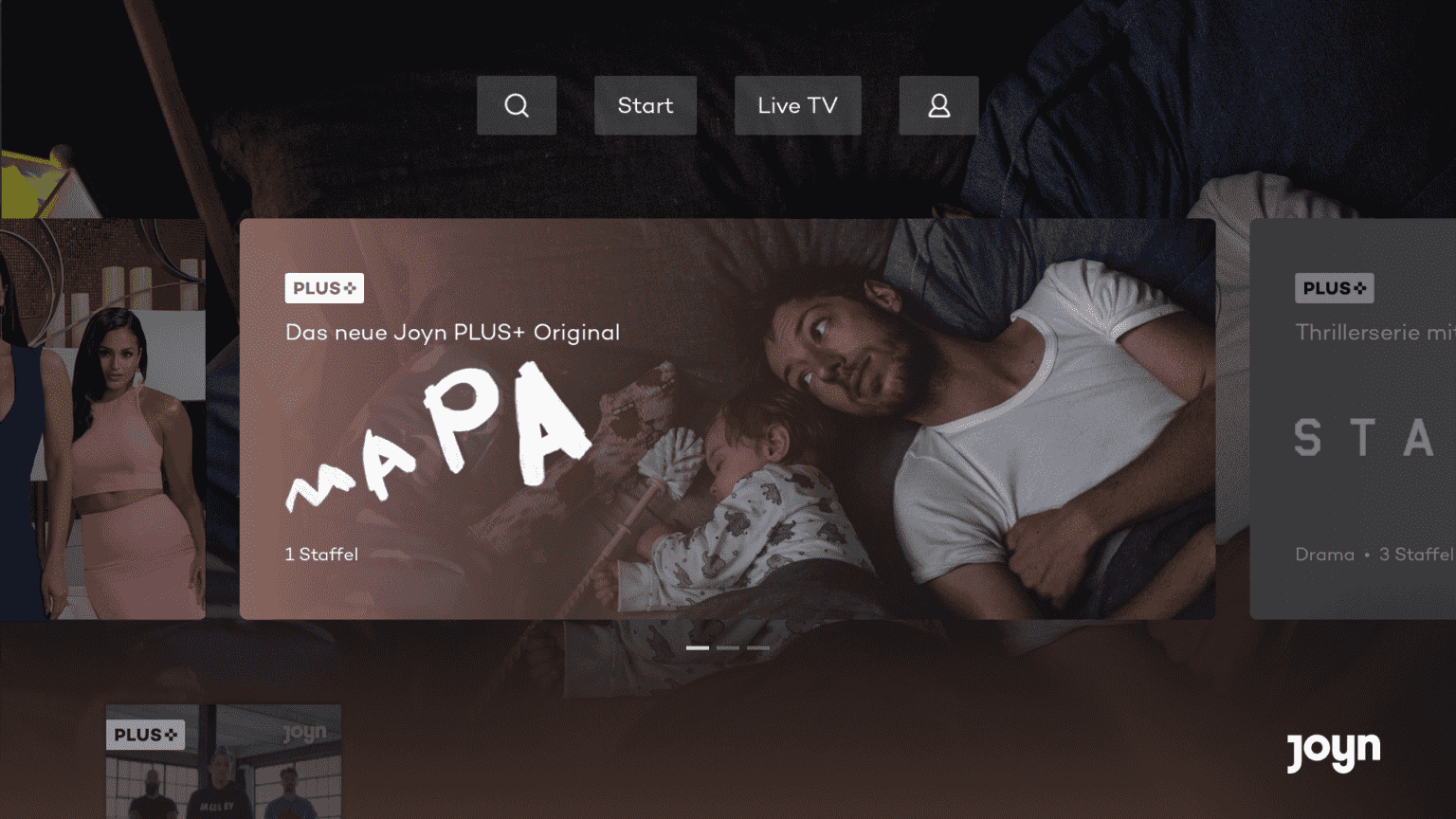 MaPa Joyn - erste Sadcom gestartet - Smart TV Stick