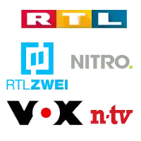 RTL, n-tv, VOX, RTL2, Nitro